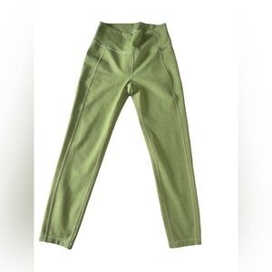 Sweaty Betty Olive Super Sculpt Leggings 7/8